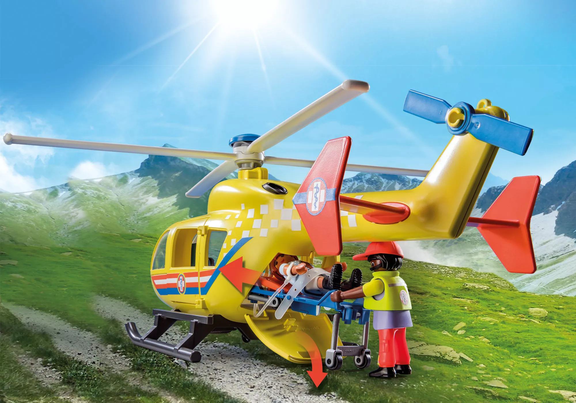 PLAYMOBIL 71203 Rettungshelikopter