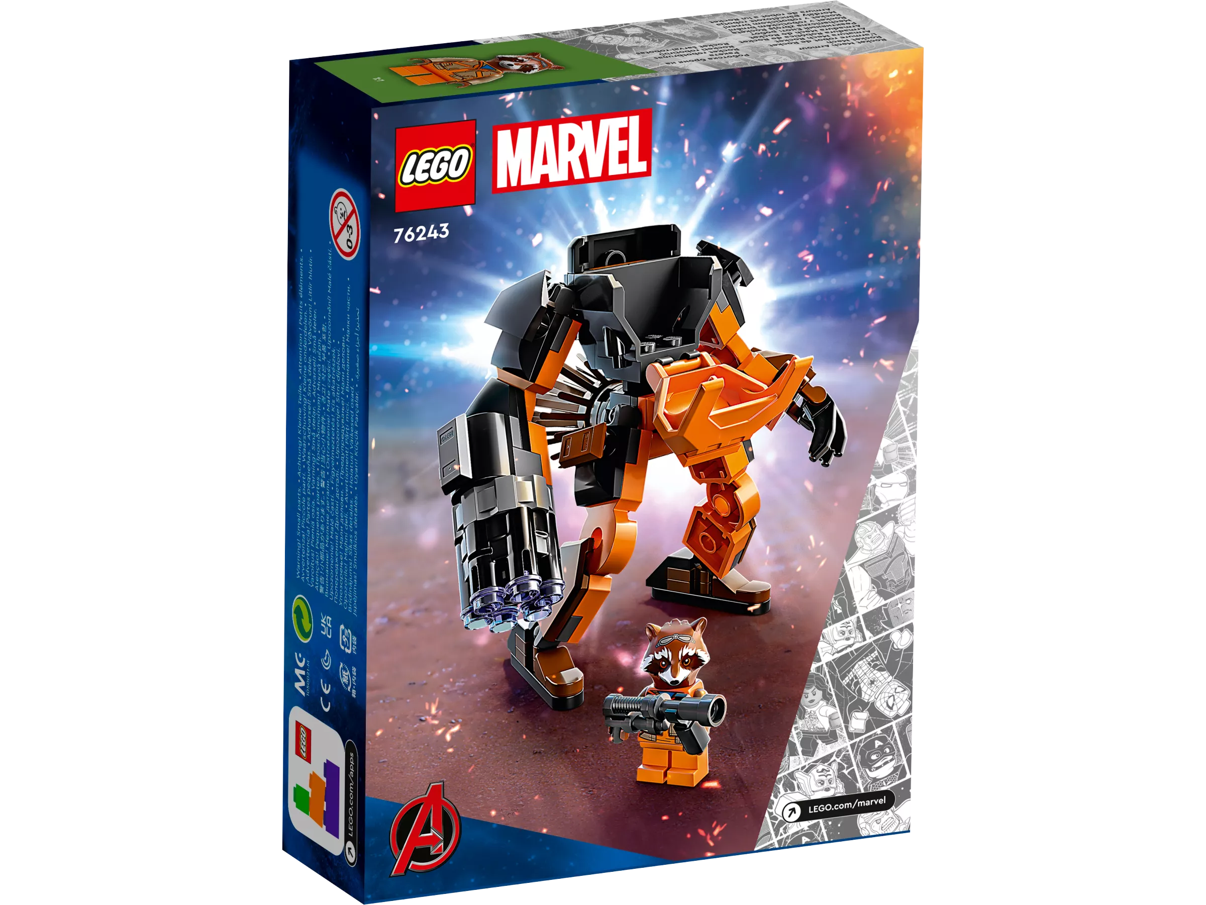 LEGO 76243 Marvel Rocket Mech