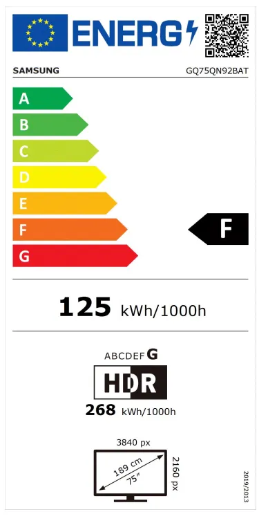 Samsung GQ75QN92BATXZG Carbon-Silber