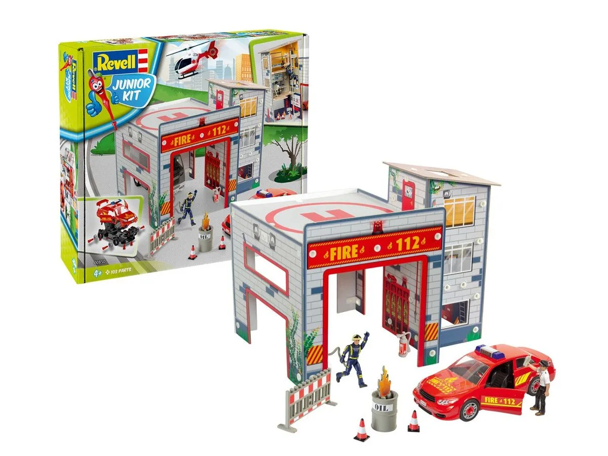 Revell 00850 Junior Kit Spielset "Feuerwache"