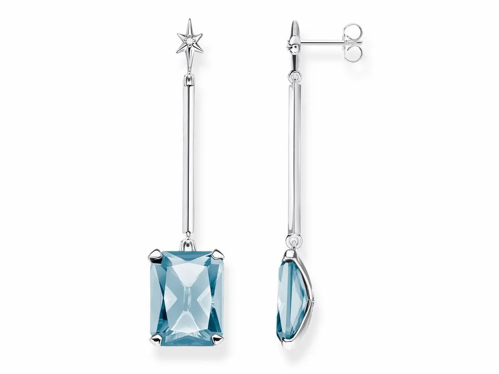 Thomas Sabo Ohrringe Blau (H2071-009-1)