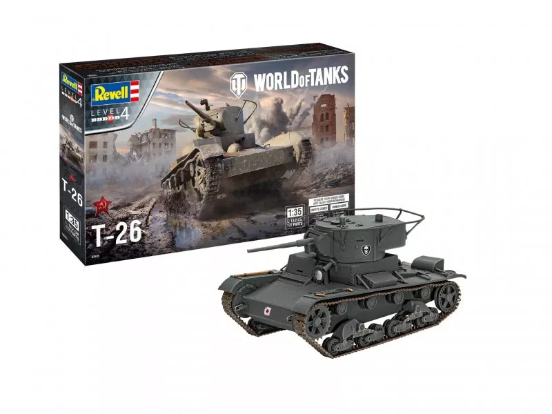 Revell 03505 T-26 World Of Tanks 1:35