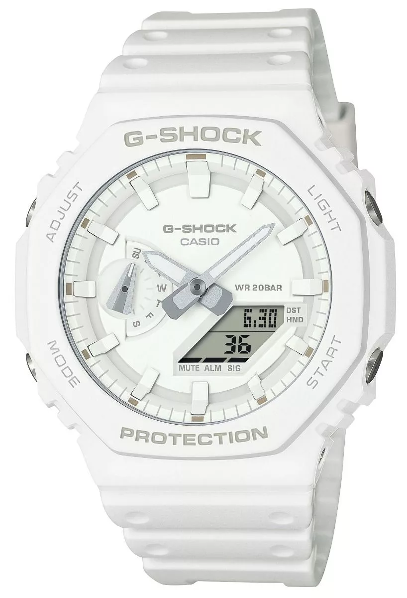 CASIO G-SHOCK GA-2100-7A7ER Uhr Weiß