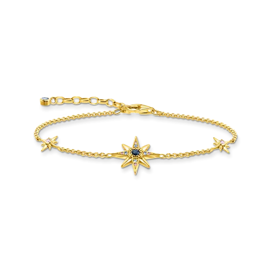 Thomas Sabo Armband, Sterne Gold A2037-959-7, Sterling Silver