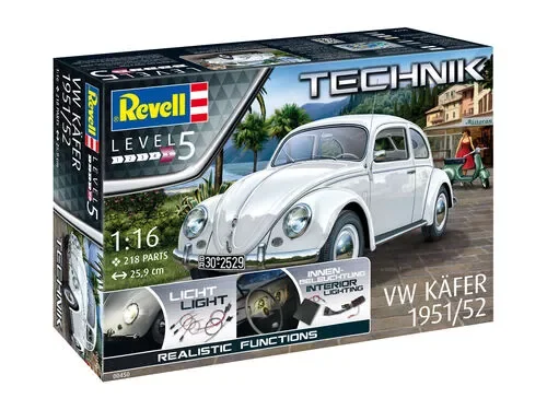 Revell 00450 VW Käfer 1951/1952 - Technik 1:16