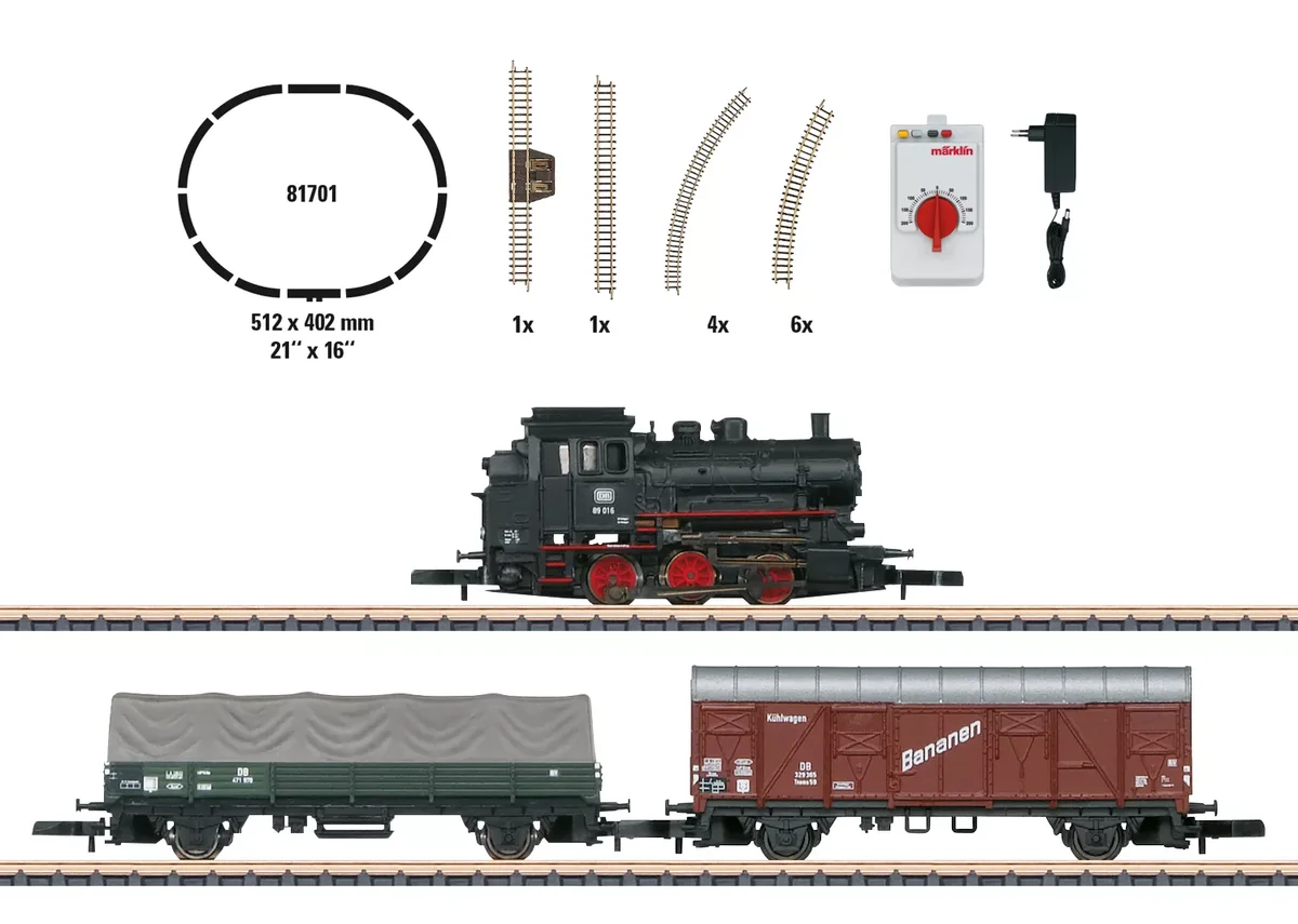 MÄRKLIN 081701 Startpackung klein 230 V