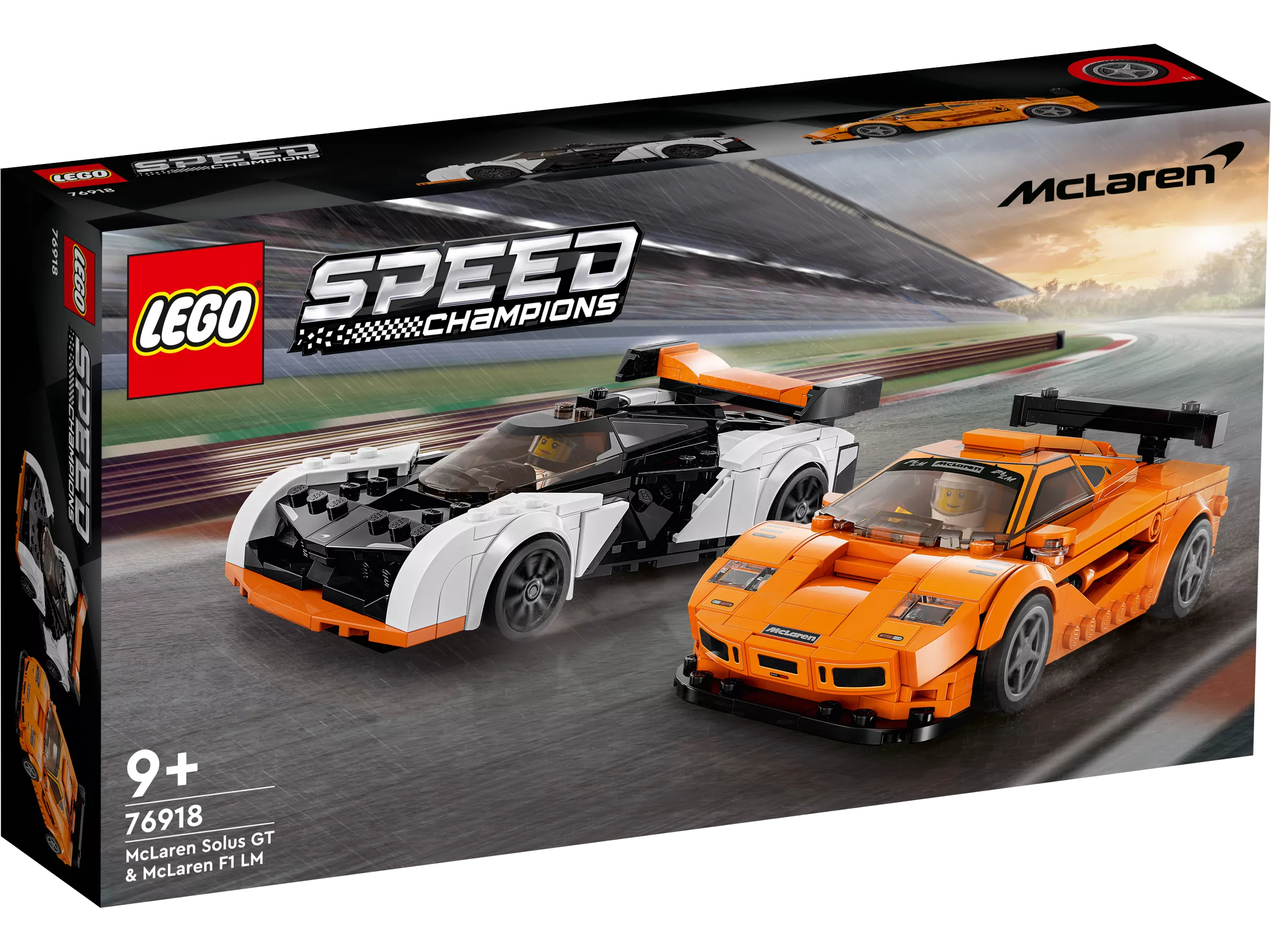 LEGO 76918 Speed Champions McLaren Solus GT & McLaren F1 LM
