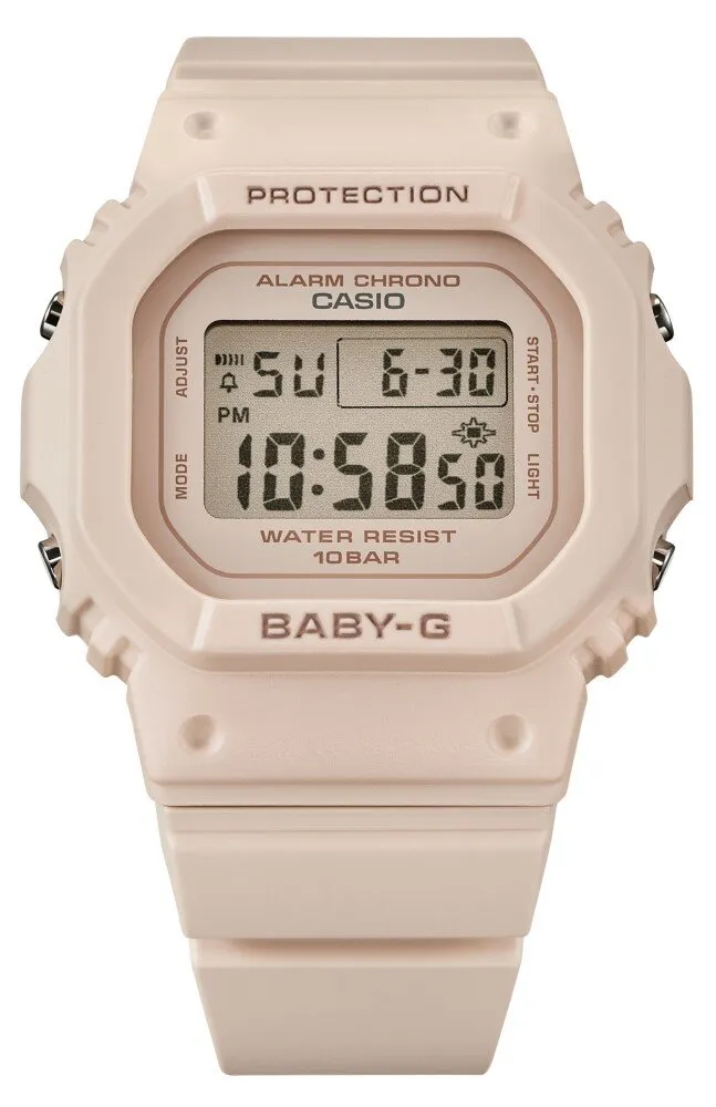 CASIO BGD-565-4ER Baby-G digital, rosa/rosa