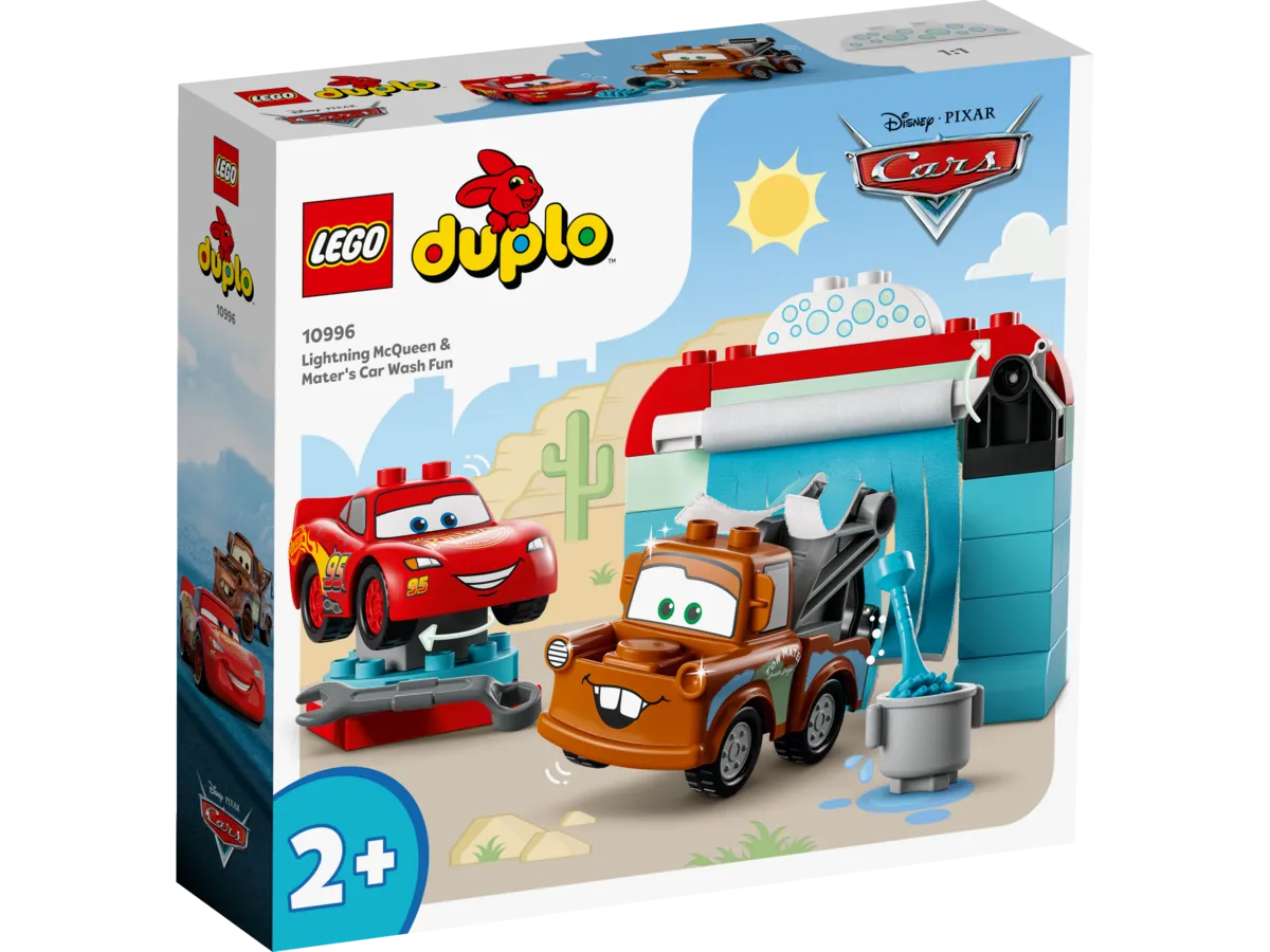 LEGO 10996 Lightning McQueen & Mater's Car Wash Fun