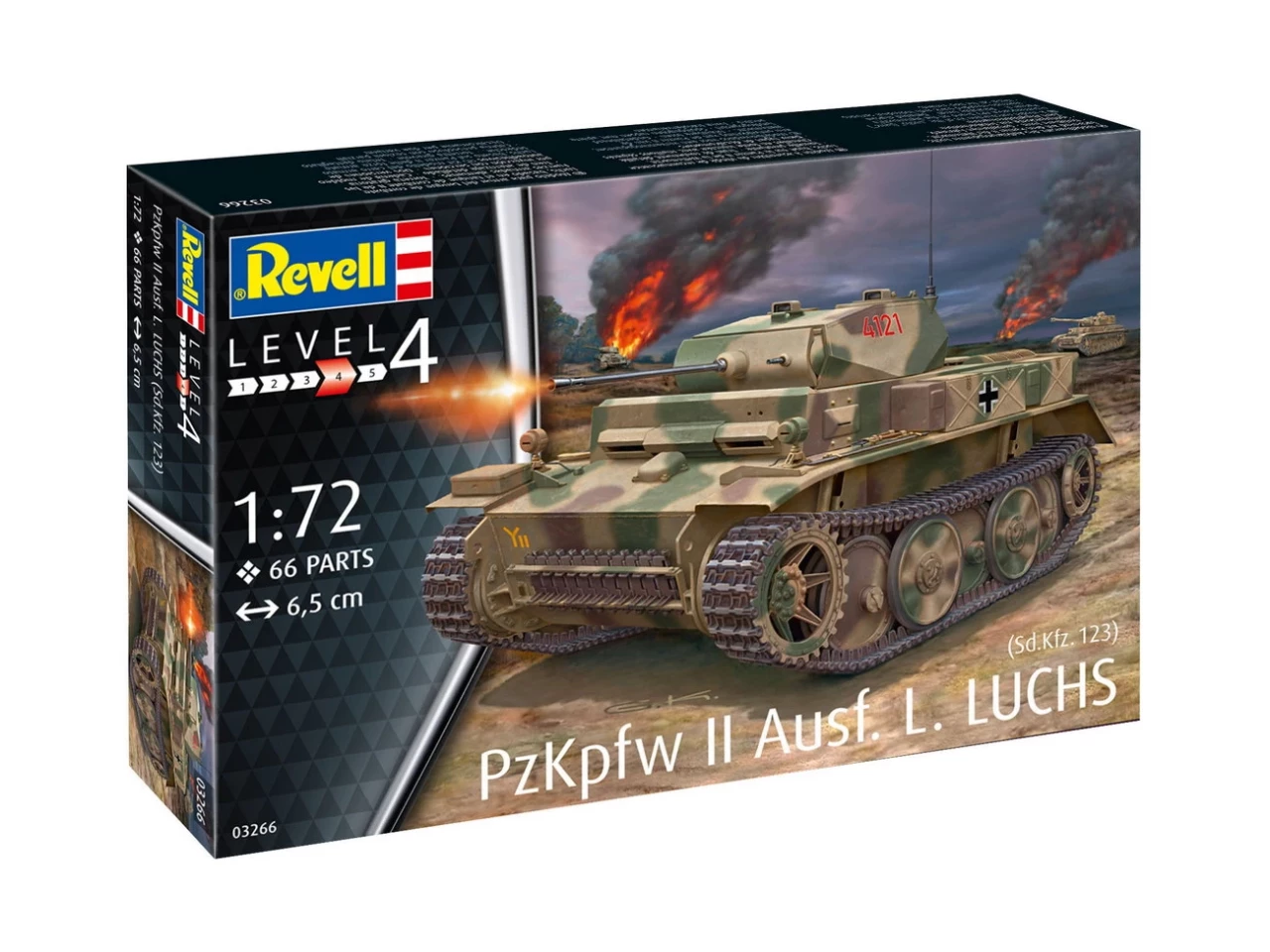 Revell 03266 Pzkpfw Ii Ausf. L Luchs Tank 1:72