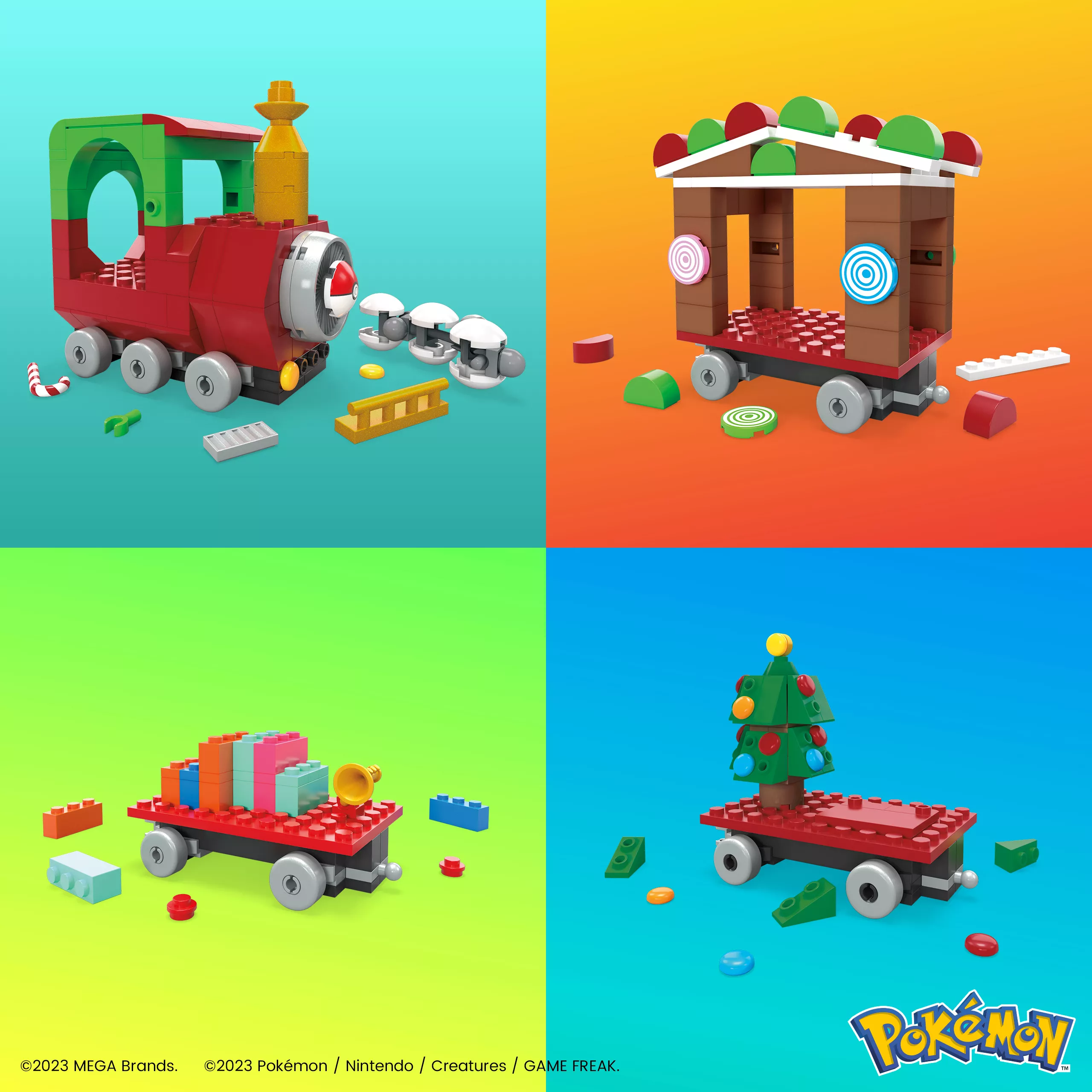MEGA Pokémon Holiday Train