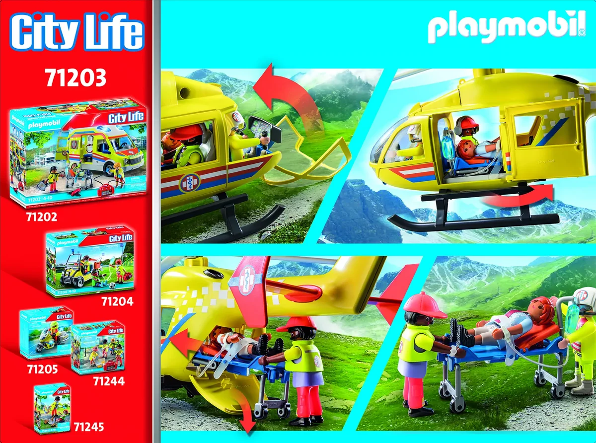 PLAYMOBIL 71203 Rettungshelikopter