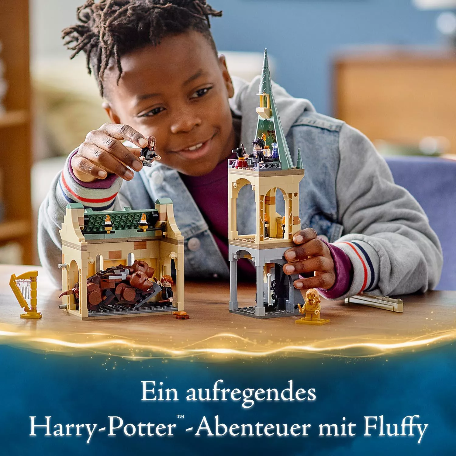 LEGO 76387 Harry Potter Hogwarts: Begegnung mit Fluffy