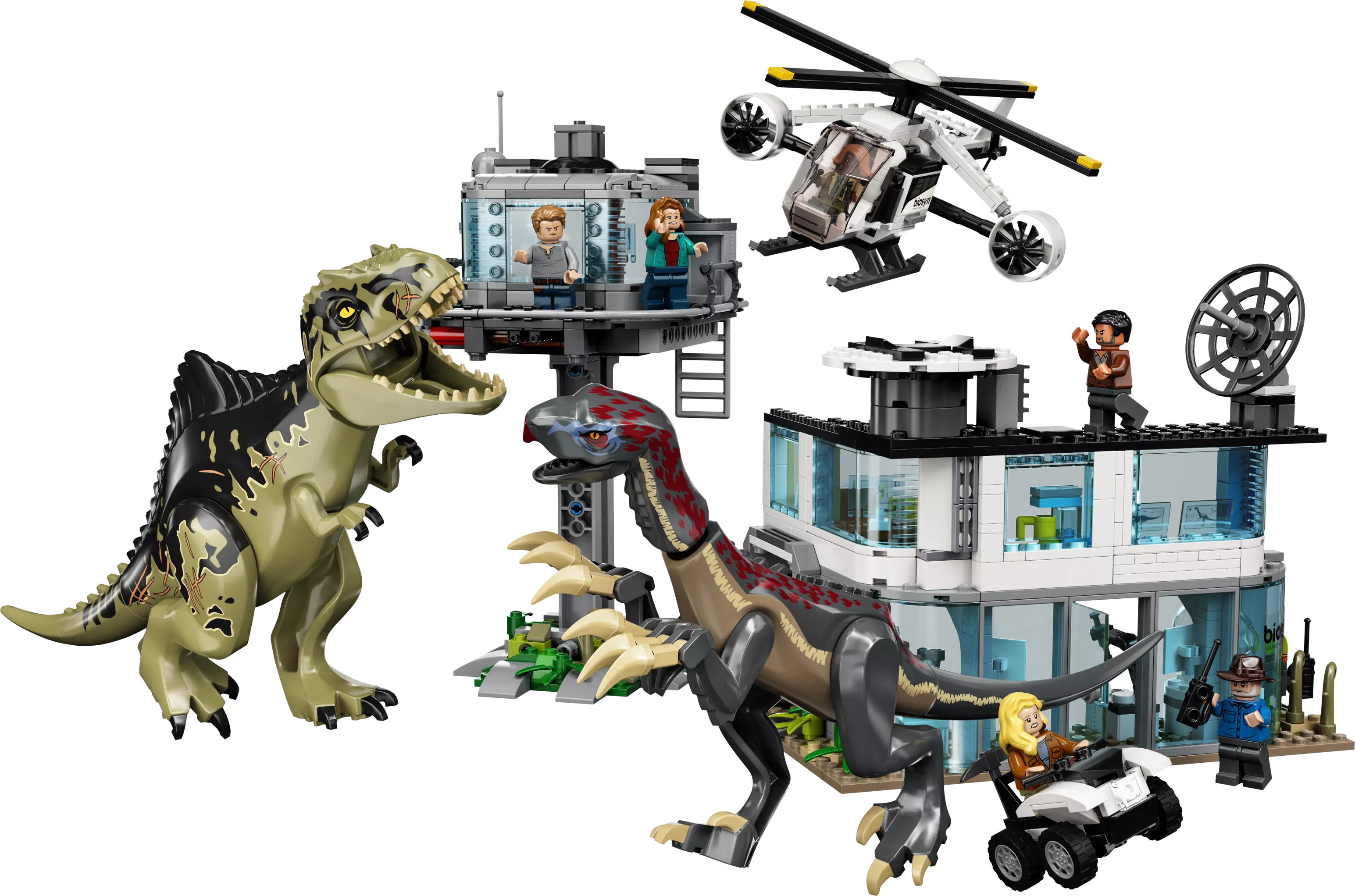 LEGO 76949 Jurassic World™ Giganotosaurus & Therizinosaurus Angriff