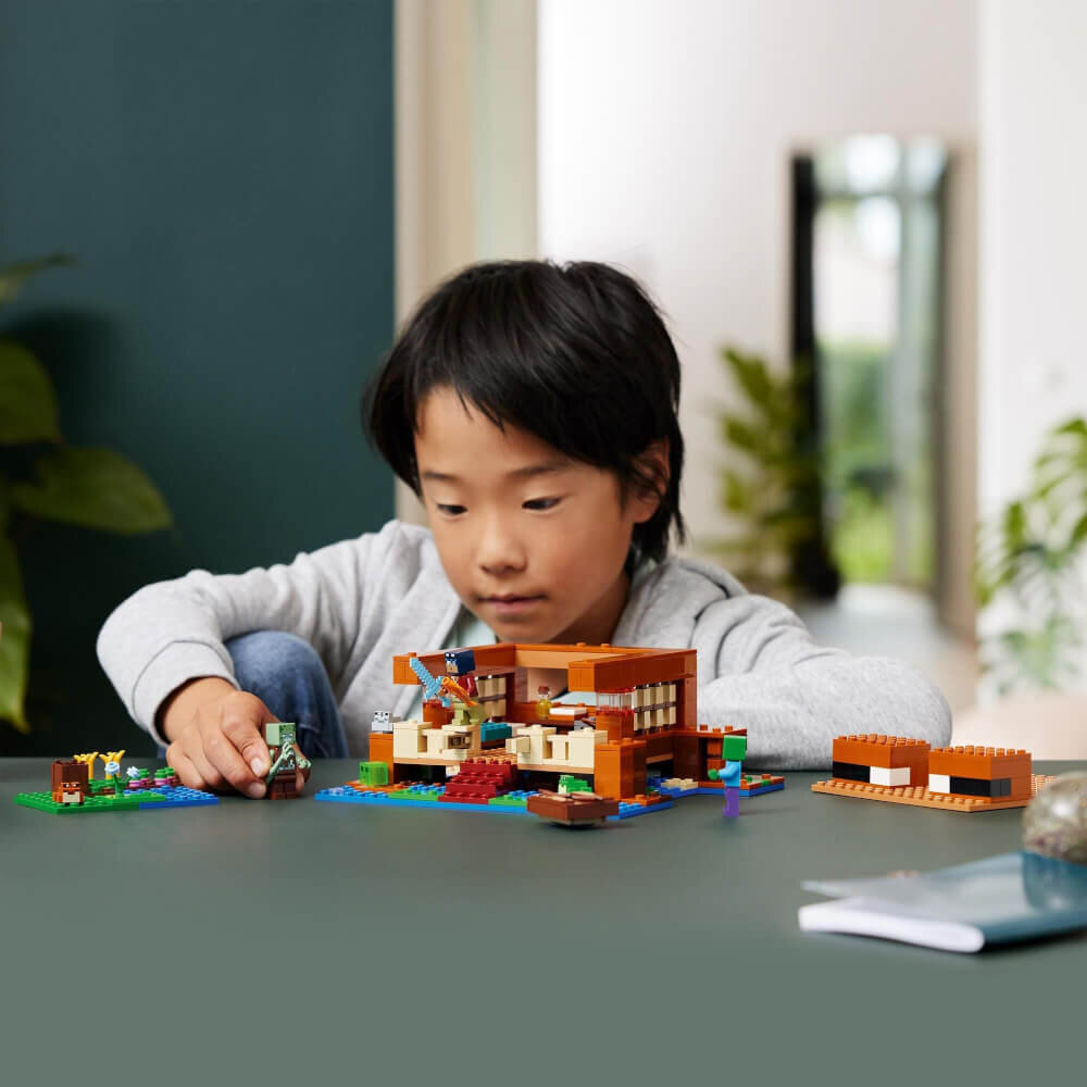 LEGO® Minecraft Das Froschhaus 21256