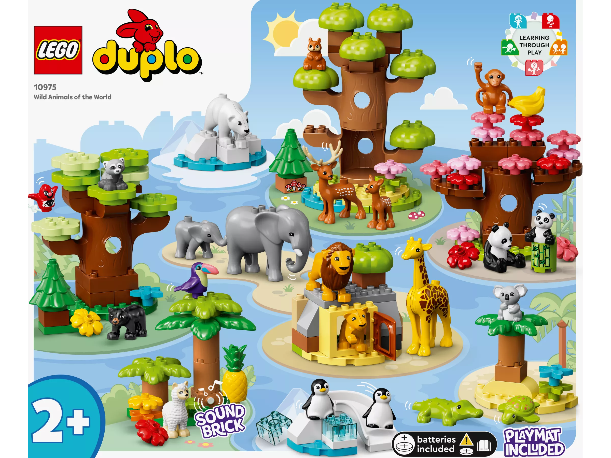 LEGO 10975 Wilde Tiere der Welt