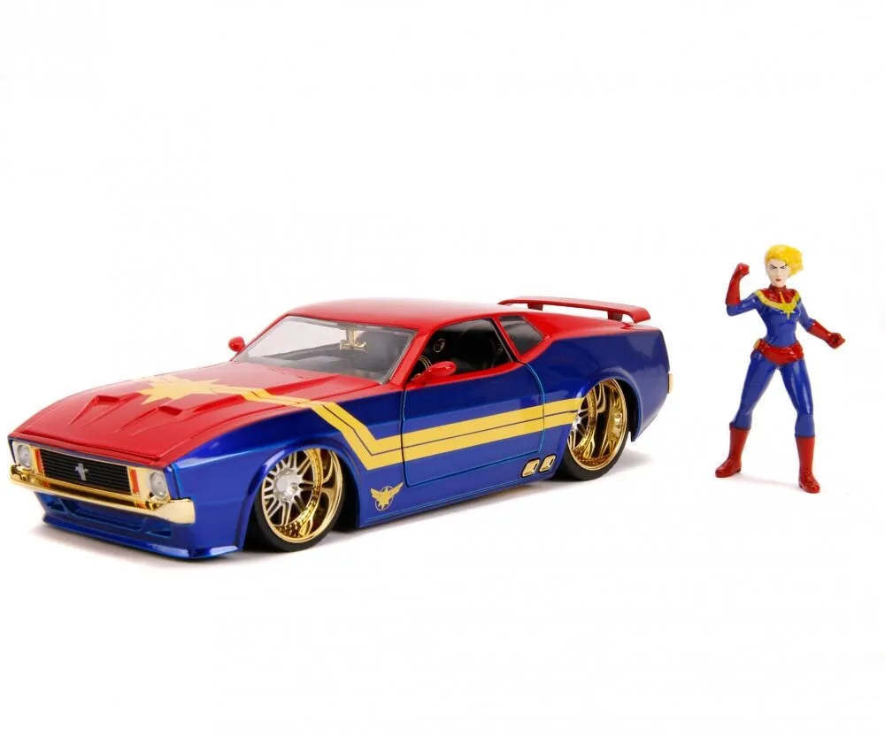 JADA 253225009 Marvel 1973 Ford Mustang Mach 1 1:24