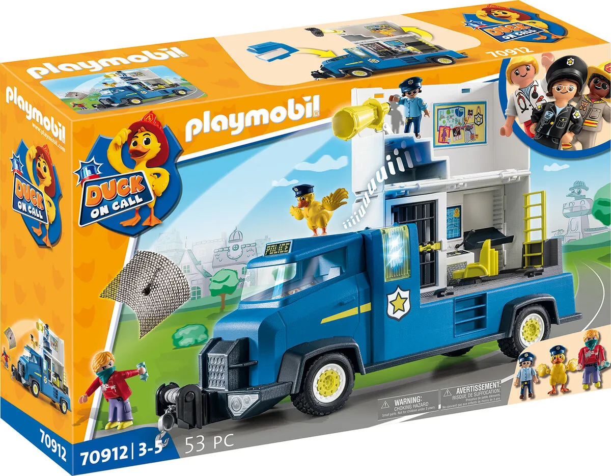 PLAYMOBIL 70912 DUCK ON CALL - Polizei Truck