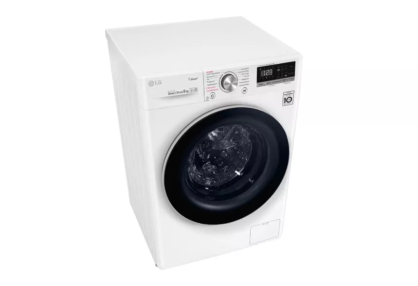 LG V4WD850 Waschtrockner | 8 kg Waschen/ 5kg Trocknen | AI DD® | Steam