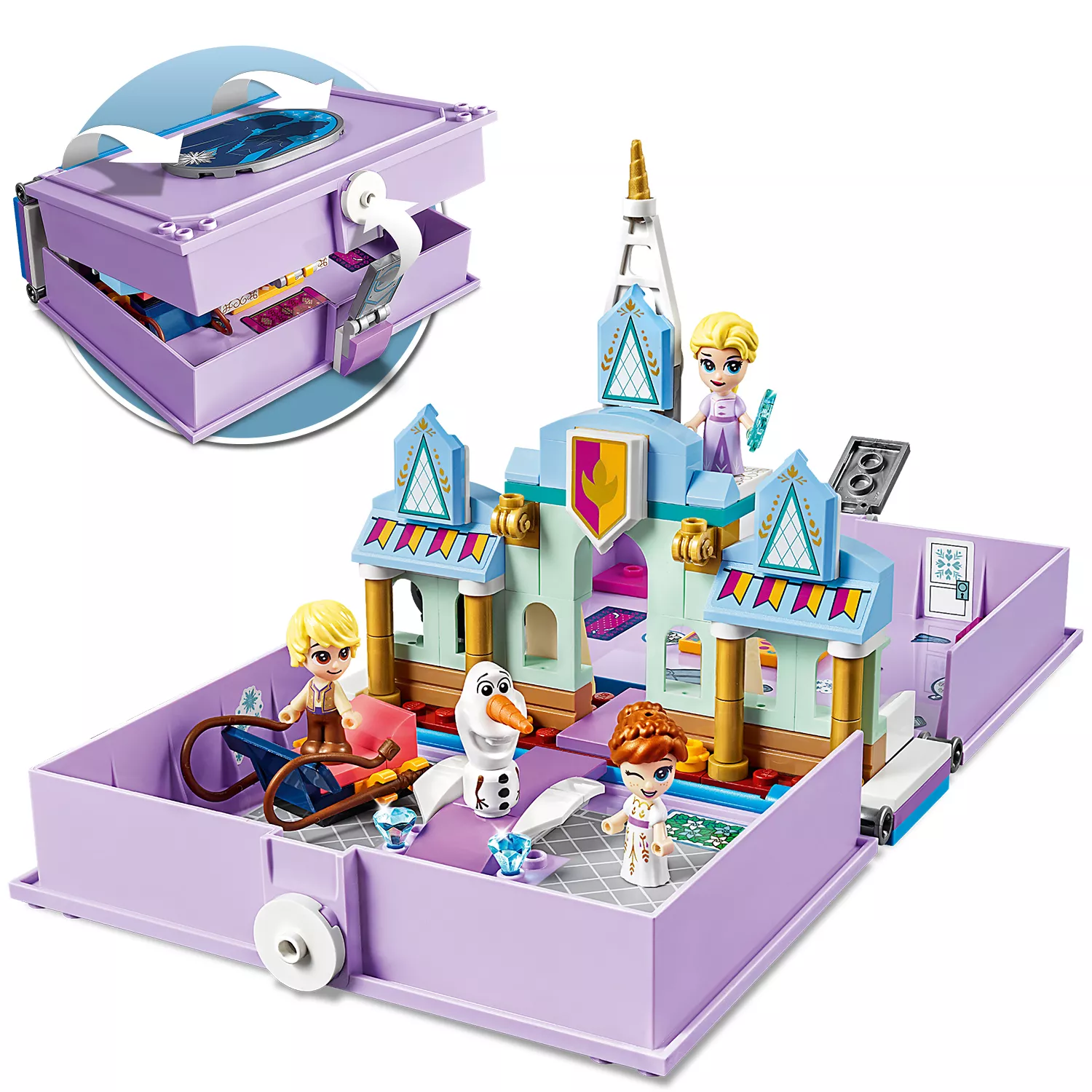 LEGO Disney Frozen Annas und Elsas Märchenbuch