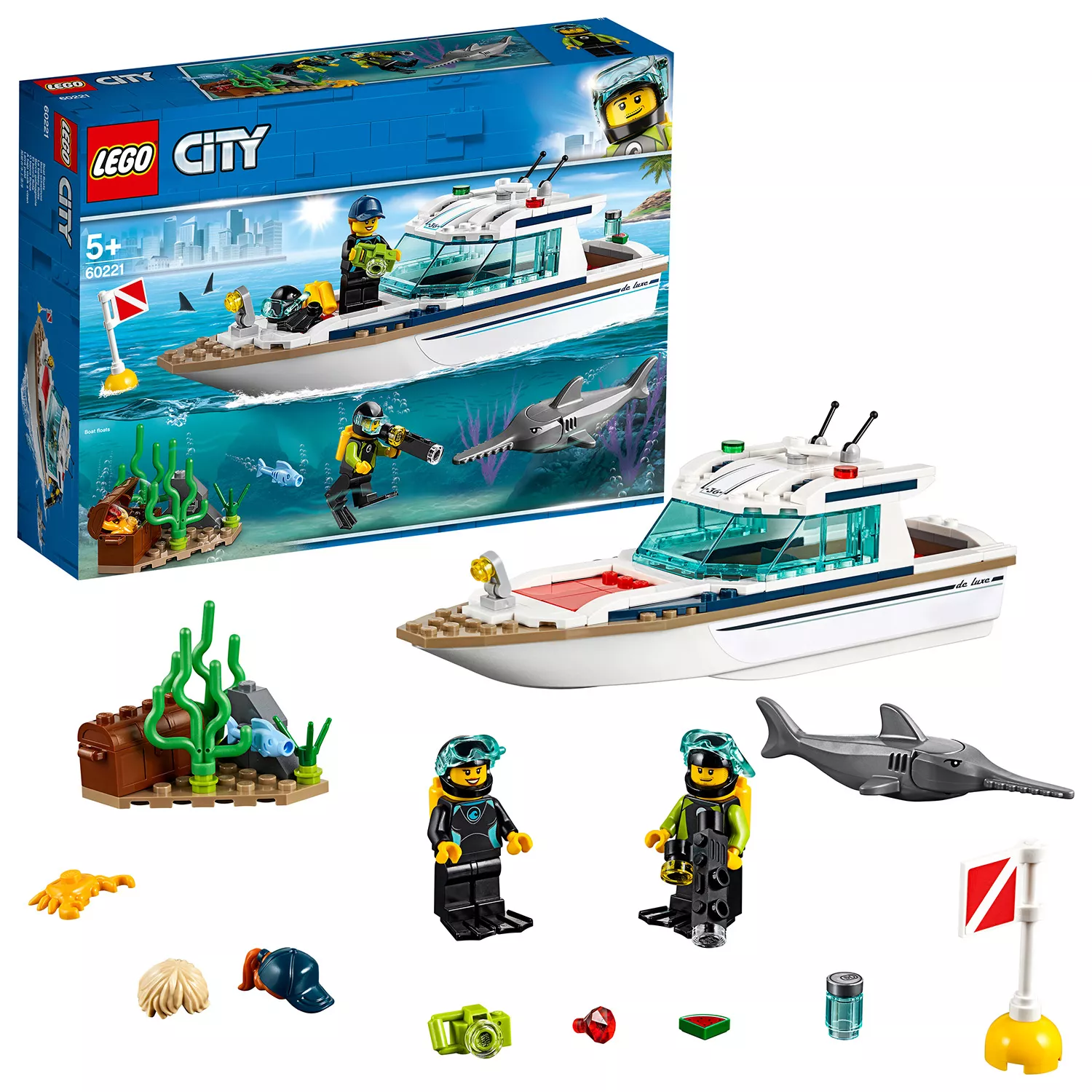 LEGO City Tauchyacht