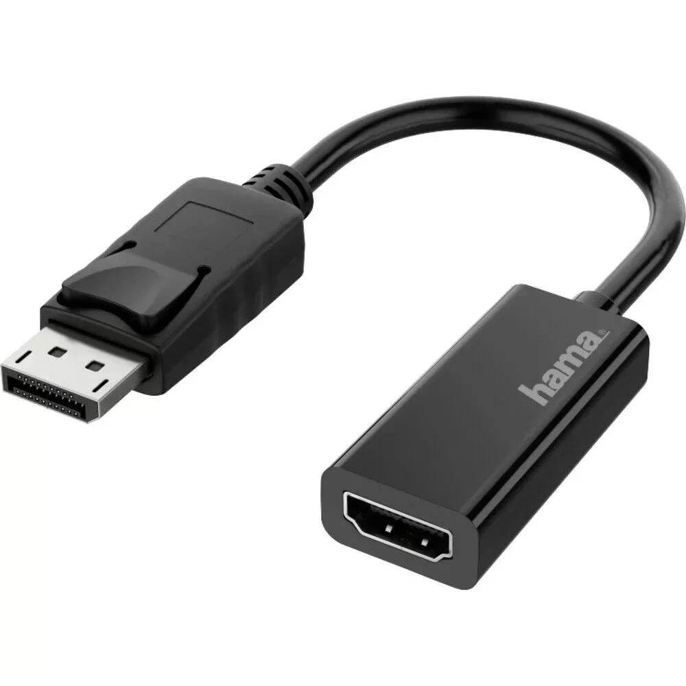 Hama DP-Adapter auf HDMI, Ultra-HD 4K 200335