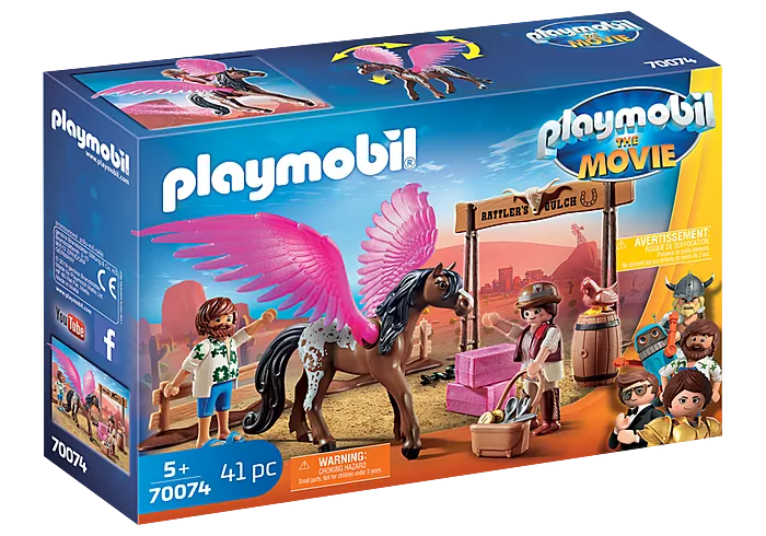 PLAYMOBIL 70074 Playmobil The Movie Marla, Del Und Pfer