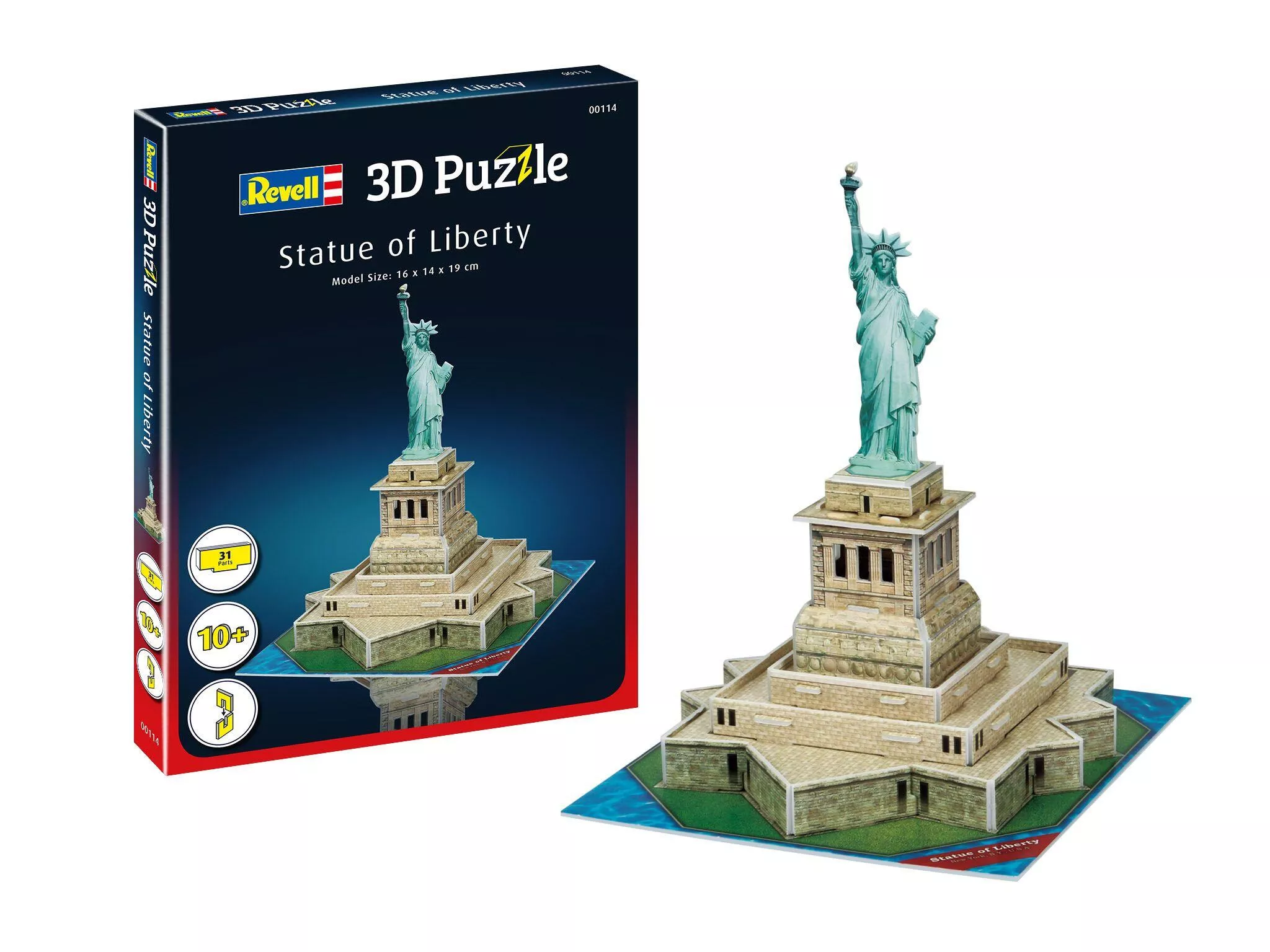Revell 00114 3D Puzzle Freiheitsstatue