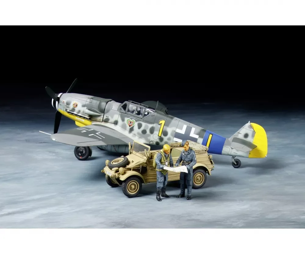 Tamiya 1:48 Dt. BF109 G-6 & Kübelwagen 82 300025204