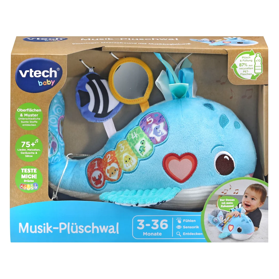 VTech Musik-Plüschwal (80-562804)