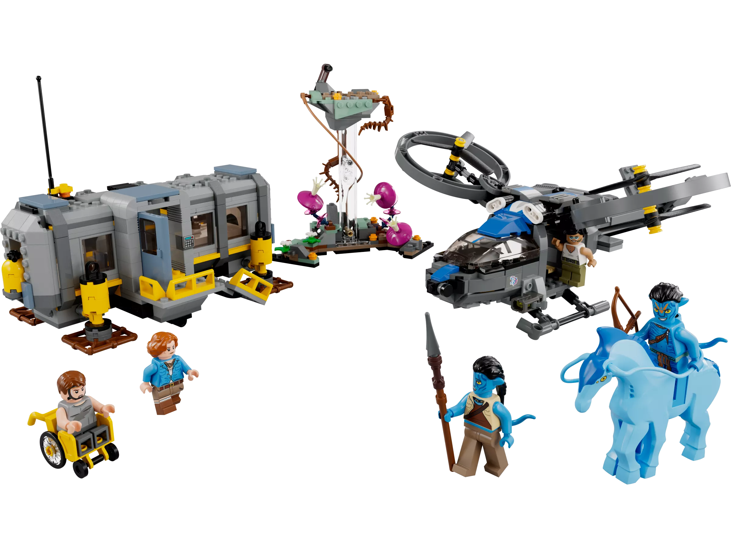 LEGO 75573 Avatar Schwebende Berge: Site 26 und RDA Samson