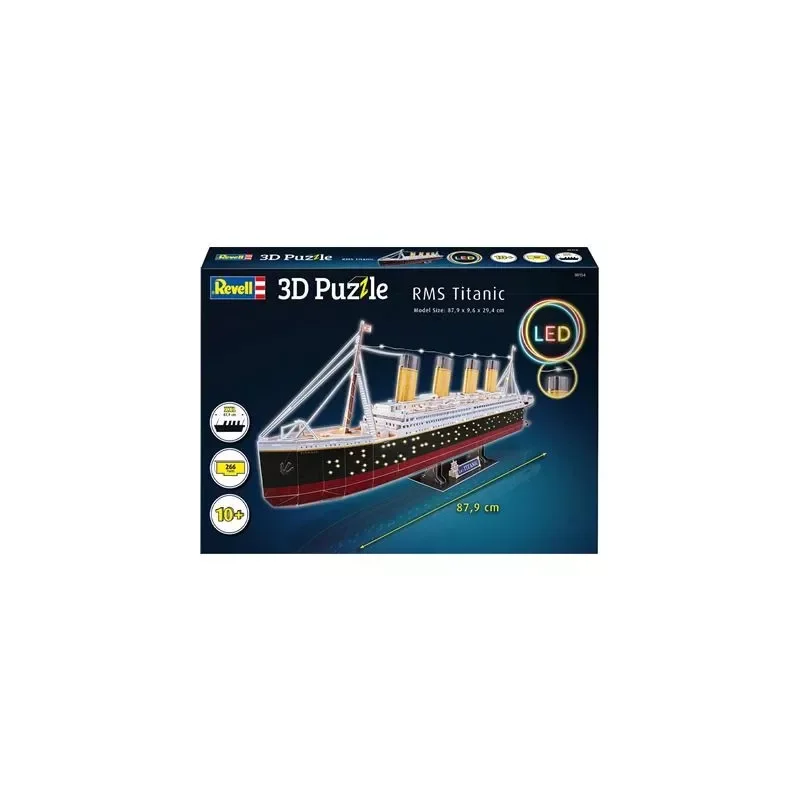 Revell 00154 3D Puzzle RMS Titanic - LED Edition