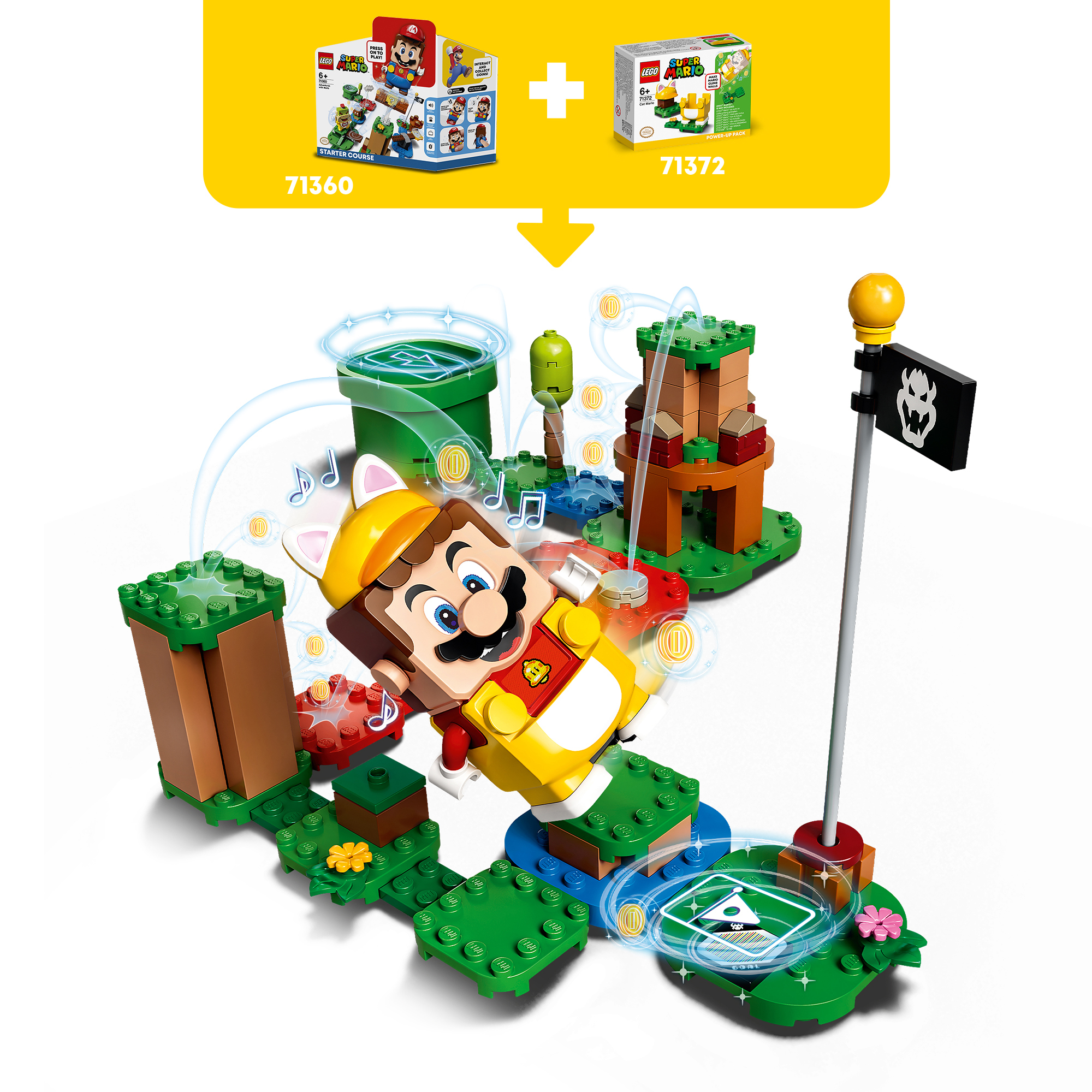 LEGO Super Mario Katzen-Mario - Anzug