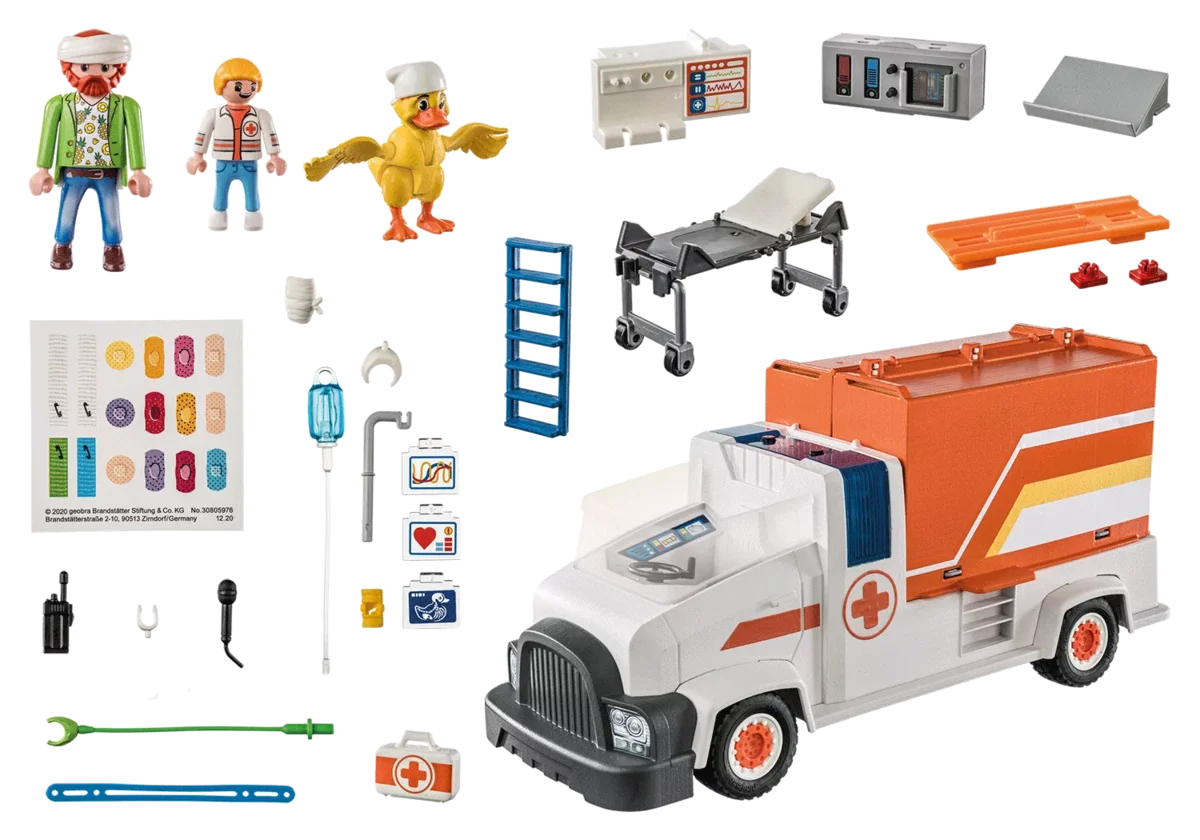 PLAYMOBIL 70913 DUCK ON CALL - Notarzt Truck