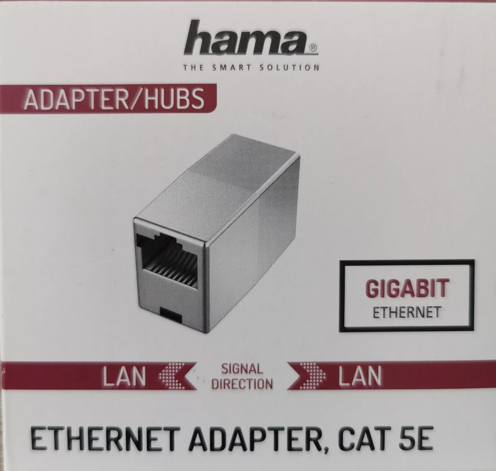 Hama CAT-5e-Netzwerkadapter, 1 Gbit/s 200326