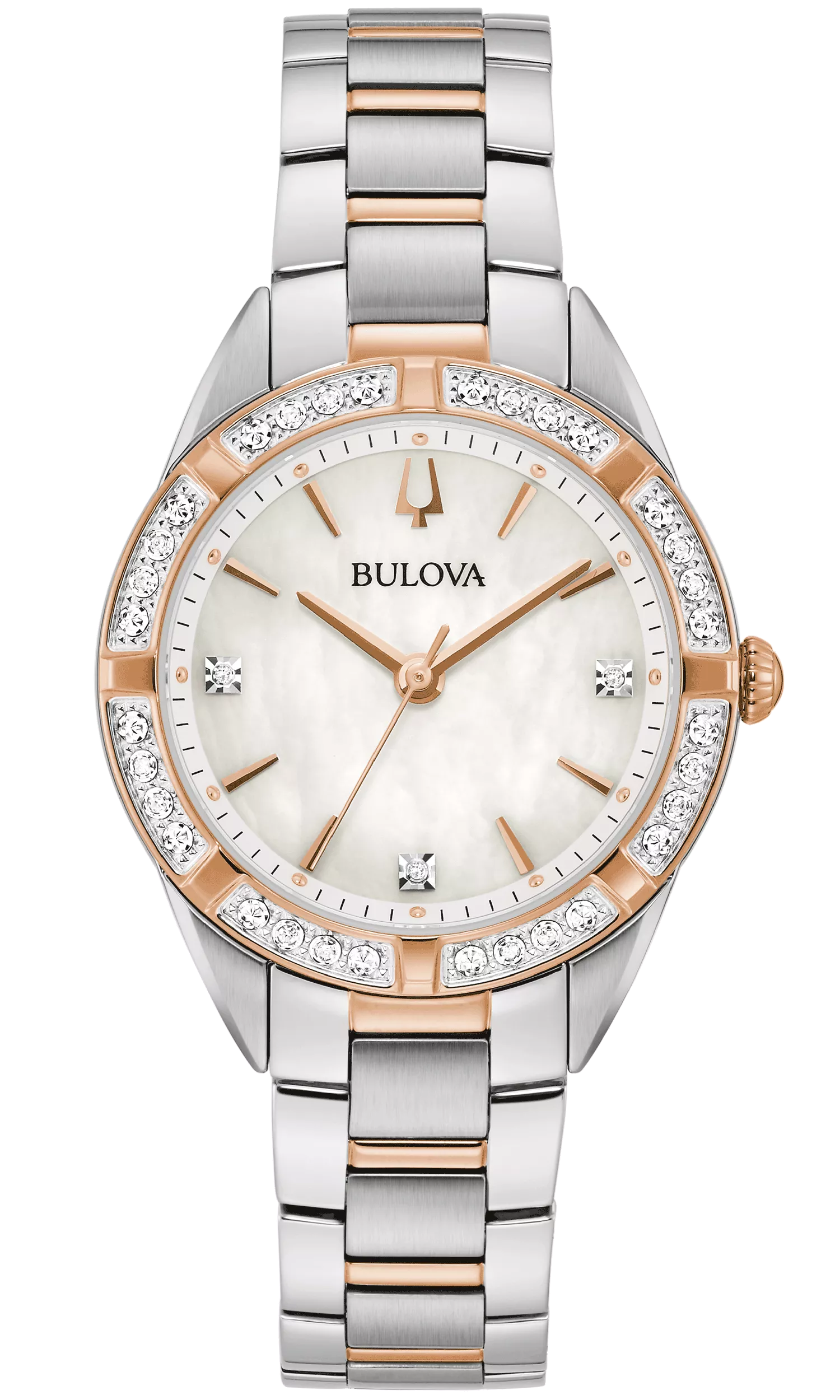 BULOVA 98R281 Uhr Classic Damen mit Diamonds