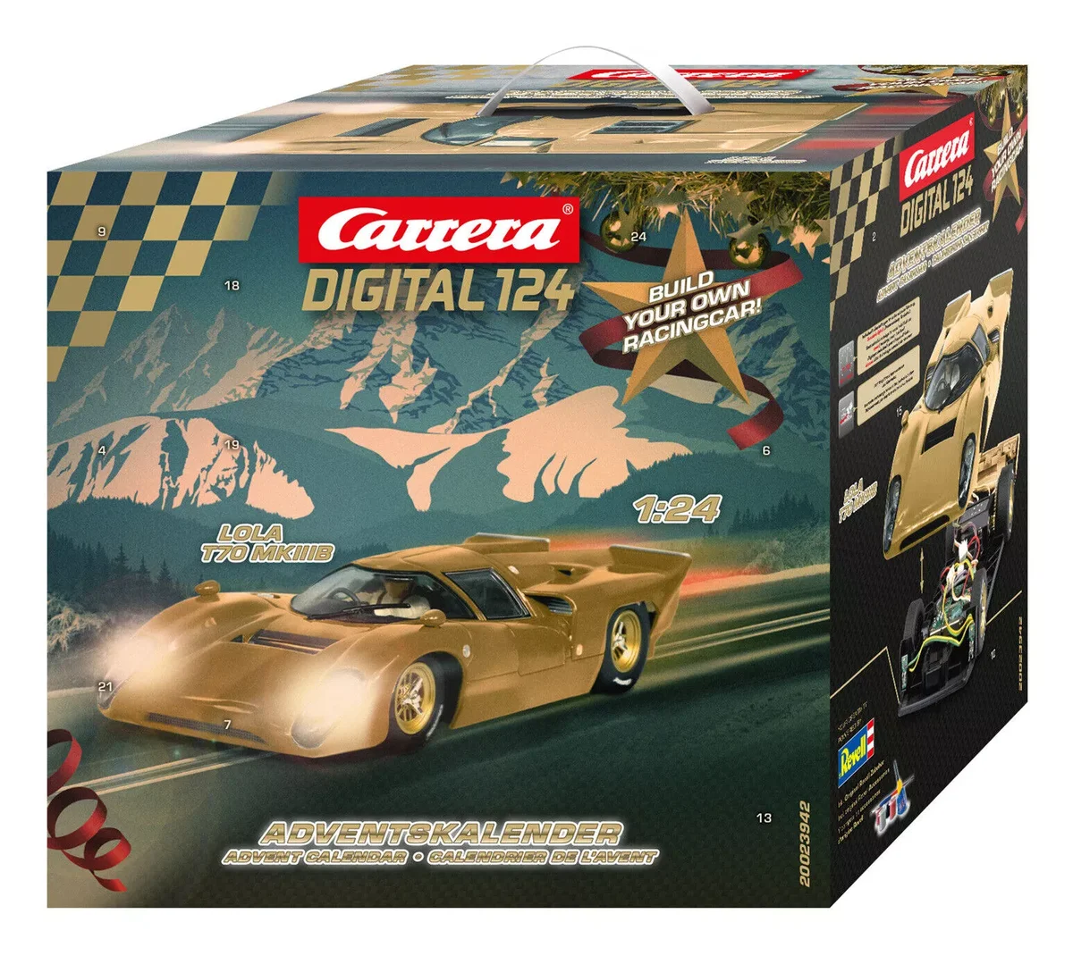 Carrera Adventskalender Lola T70 MKIIIb Bausatz 20023942