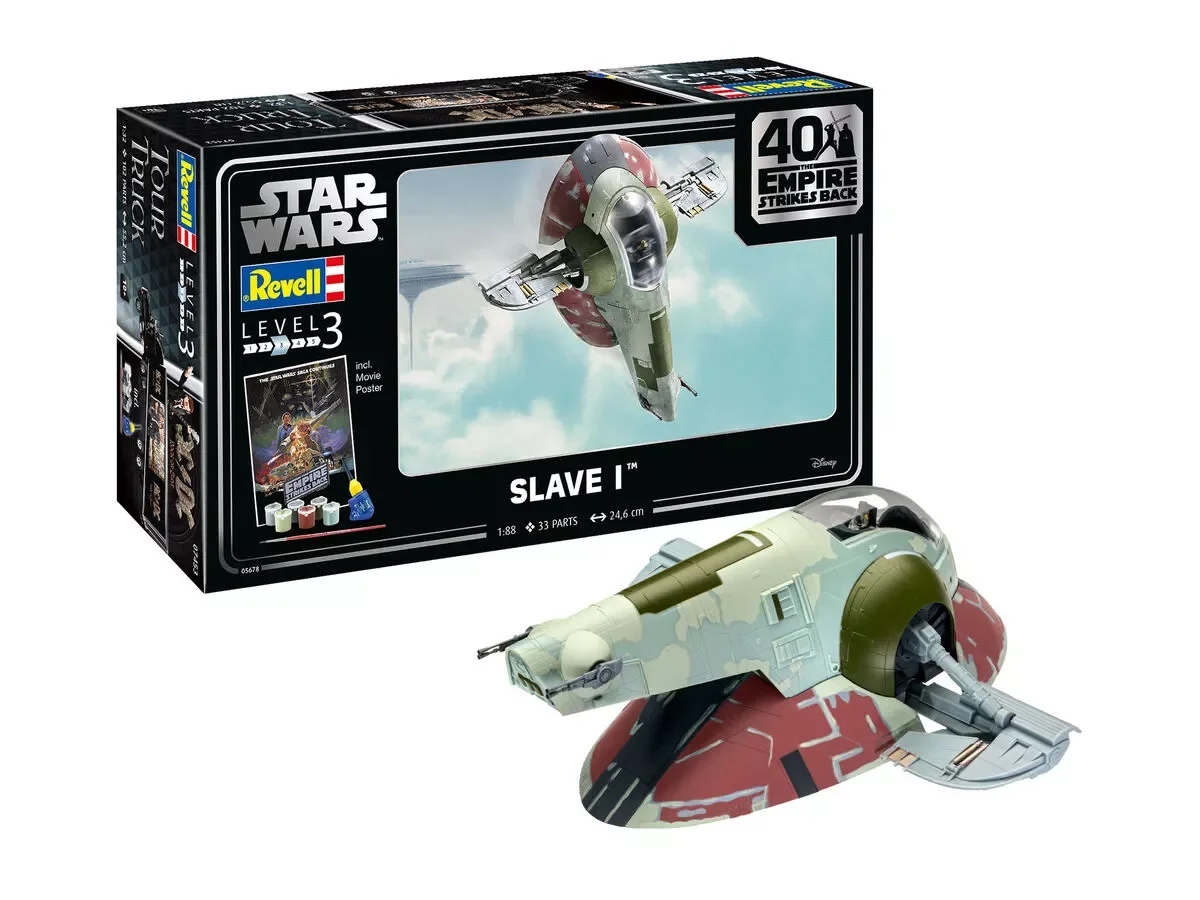 Revell 05678 Slave I-4TH Anniversary The Empire - Star Wars 1:88