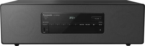 Panasonic SC-DM504EG-K Schwarz HiFi Micro System mit 40W, CD, Bluetooth