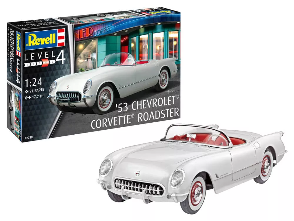 Revell 07718 Corvette Roadster 1953 1:24