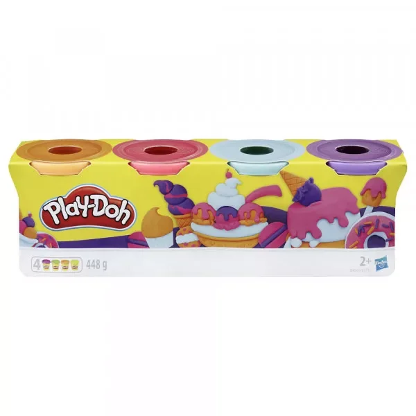 Play-Doh 4Er Pack Blau Sweet E4869