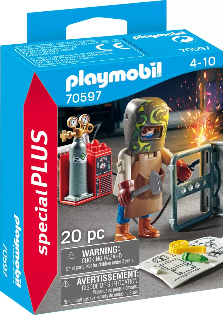 PLAYMOBIL 70597 Schweißer mit Ausrüstung