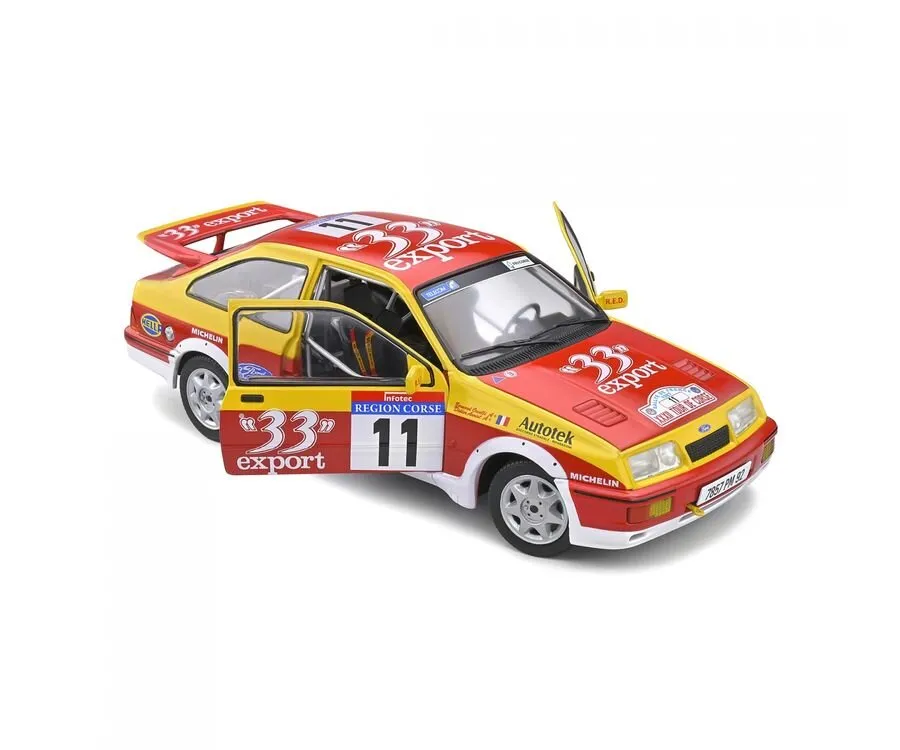 Schuco Ford Sierra Cosworth #11 Rot Gelb 1:18 421181000