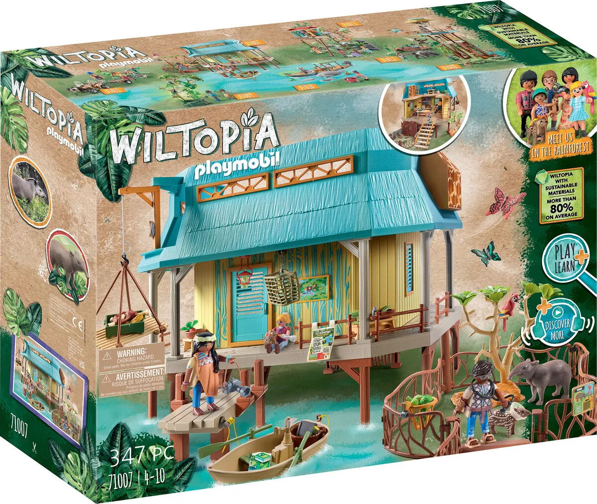 PLAYMOBIL 71007 Wiltopia - Tierpflegestation