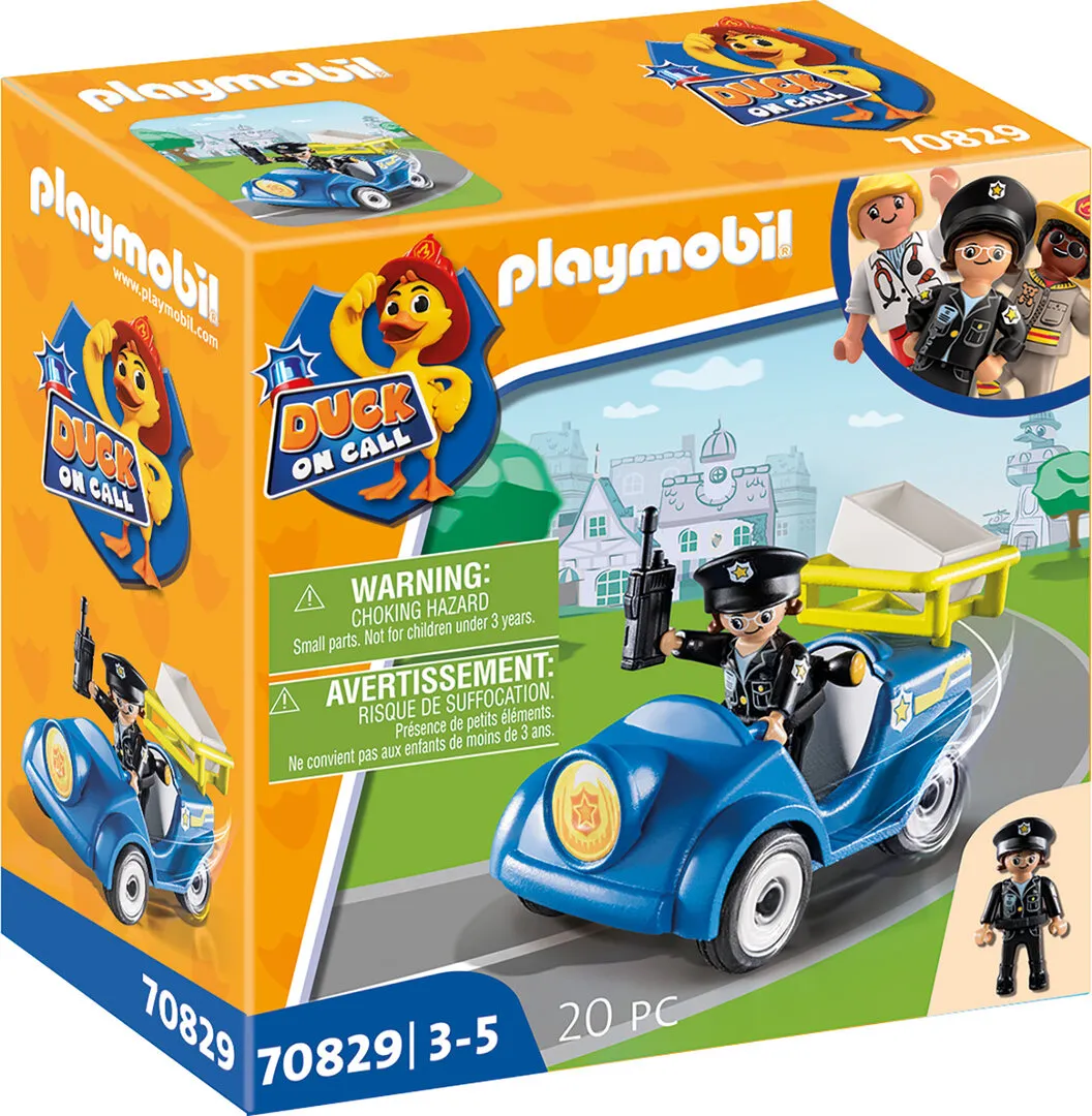 PLAYMOBIL 70829 DUCK ON CALL - Mini-Auto Polizei