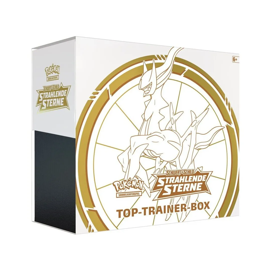 POKEMON 45358 Schwert & Schild Strahlende Sterne Top Trainer Box - deutsch