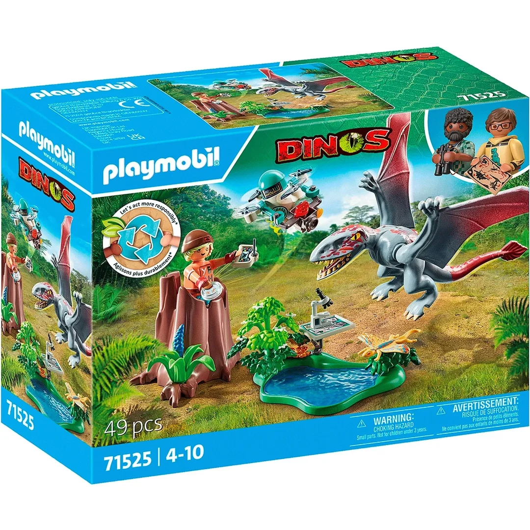 PLAYMOBIL 71525 Beobachtungsstation Für Dimorphodon