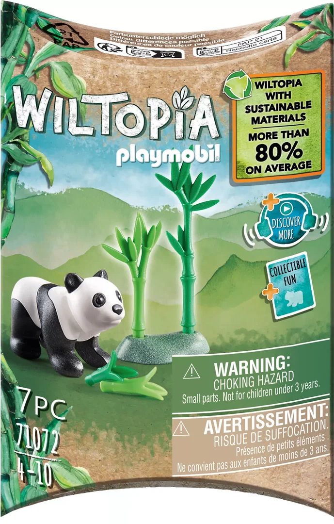 PLAYMOBIL 71072 Wiltopia - Junger Panda