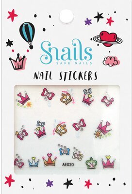 Snails_Nagelsticker_Prinzessin