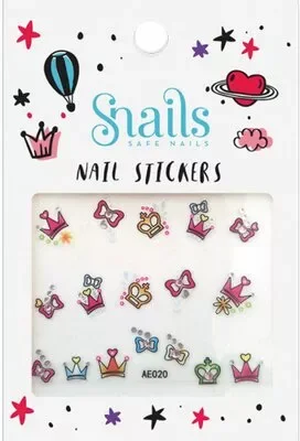 Snails Nagelsticker Prinzessin